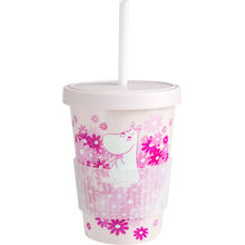 Mumin Blomsterhjärta Sugrörsmugg