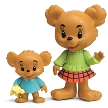 Bamse Figurset Brummelisa & Brumma