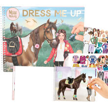Miss Melody Dress Me Up Stickersbok, stor