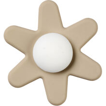 Nattou Soft Silicone Snurra med Sugpropp Clay