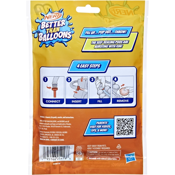 NERF Super Soaker Better Than Balloons 36  Basic (Bild 4 av 6)