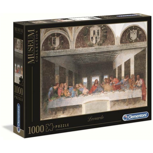 Pussel 1000 Bitar Museum Leonardo The Last Supper (Bild 1 av 2)