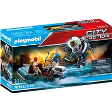 70782 Playmobil City Polis i Jetryggsäck