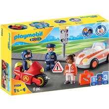 71156 Playmobil 1.2.3 Vardagshjältar