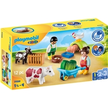 71158 Playmobil 1.2.3 Kul På Gården