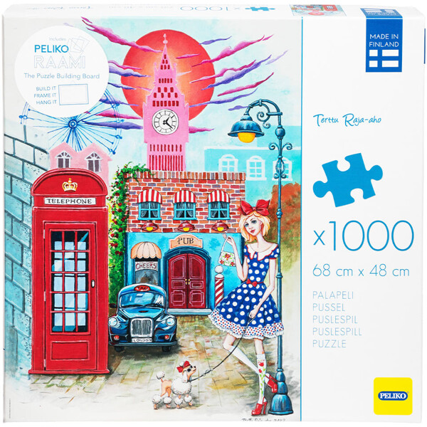 Pussel 1000 Bitar Terttu Raja-aho London (Bild 1 av 2)