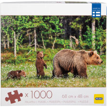 Peliko Pussel 1000 Bitar Björnfamilj