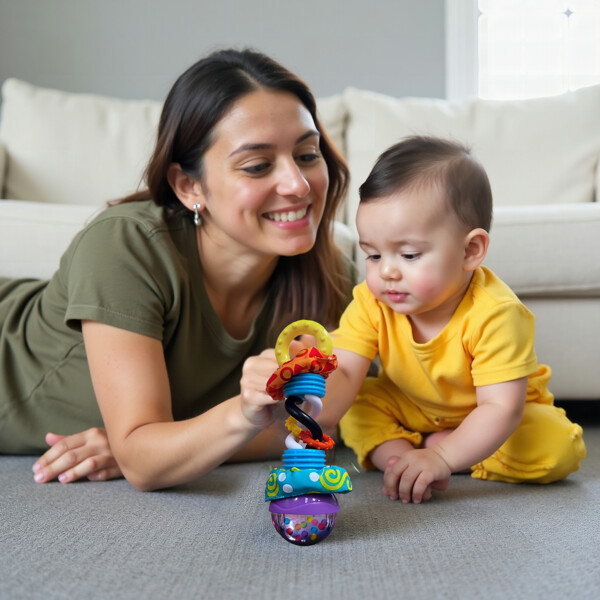 Playgro Super Shaker Rattle & Teether (Bild 3 av 3)