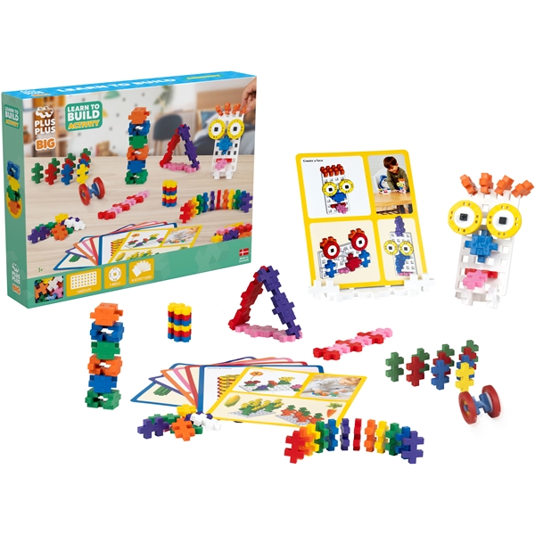 Plus-Plus BIG Learn to Build Activity Set (Bild 1 av 4)