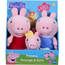 Peppa Plush 3-p