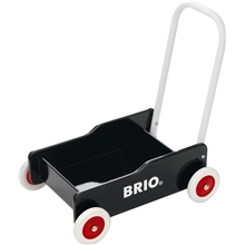 BRIO 31351 Lära Gå Vagn Svart