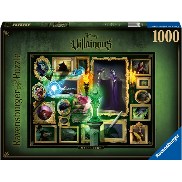 Pussel 1000 Bitar Villainous Disney: Maleficent (Bild 1 av 5)