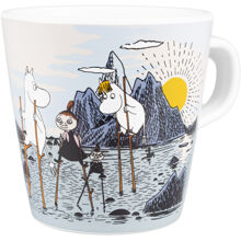 Mumin Kobbar & Skär Mugg med handtag