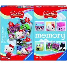 Hello Kitty 3 st Pussel + Memory
