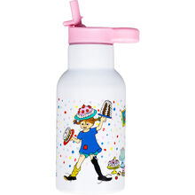 Pippi Födelsedag Vattenflaska Rosa 340 ml