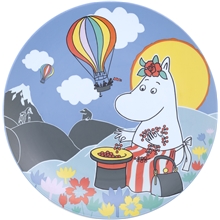 Mumin Festligheter Flat tallrik