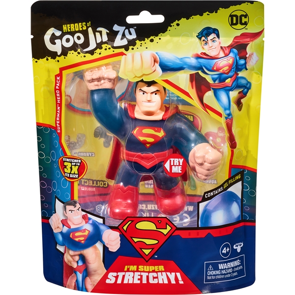 Goo Jit Zu  DC Single Pack S2 Superman (Bild 1 av 3)