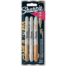 Sharpie Metallic 1,4 mm 3-p