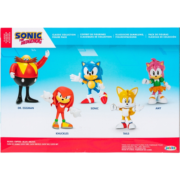Sonic the Hedgehog Figurer 5-Pack (Bild 2 av 2)