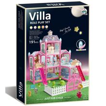 Dockhus Villa Glow In The Dark 191 Delar