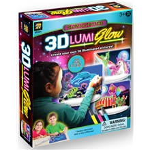 3D Lumi Glow Ritplatta Adventure