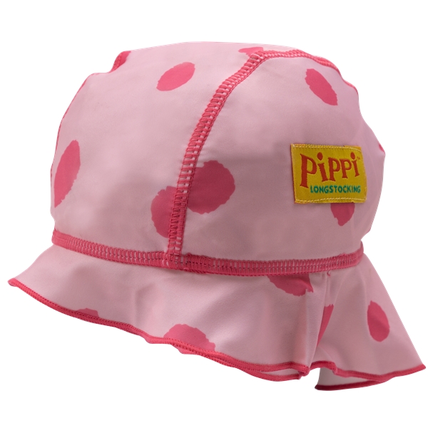 Swimpy UV-Hatt Pippi Rosa (Bild 1 av 2)