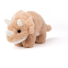 Teddykompaniet Dino Triceratops Aprikos Liten