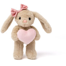 Teddykompaniet Tyra m. Hjärta Beige