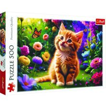 Pussel 500 Bitar Trefl Cute Kitty