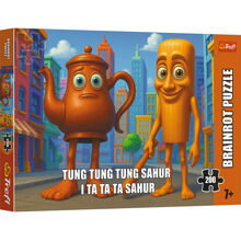 Pussel 200 Bitar Brainrot Tung Tung Tung