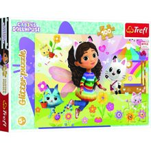 Pussel 100 Bitar Glitter Gabby