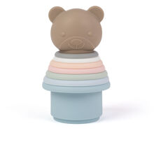 Teddykompaniet Stapelleksak Nalle Silikon