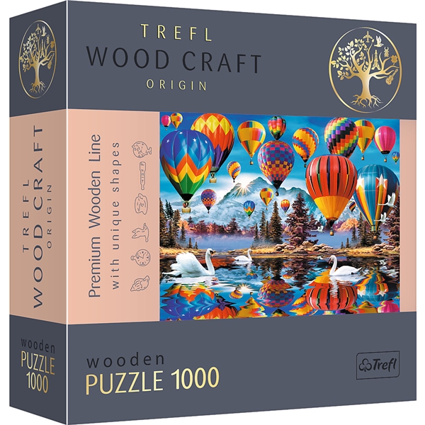 Trefl Wood Pussel Air-Balloon 1000 Bitar (Bild 1 av 8)