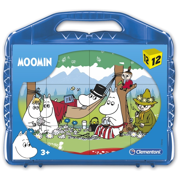 Mumin Blockpussel 12 Delar