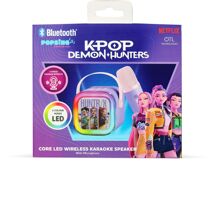 KPDH Karaoke Speaker Lilac Popsing Microphone LED