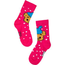 Bamse Strumpor Prickig Rosa 27/30