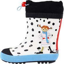 Pippi White Warm Rubberboot 27