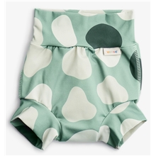  - Vimse Swim Diaper High Waist Green Shapes