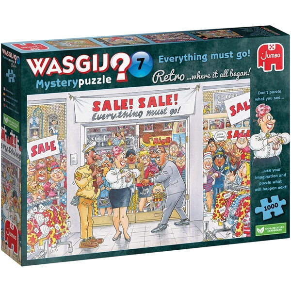 Wasgij Retro Mystery 7 Everything Must Go! (Bild 1 av 2)