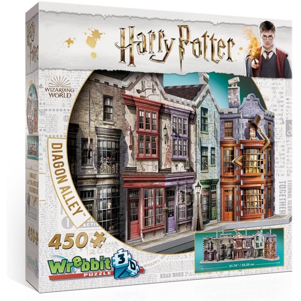 Wrebbit 3D Pussel Harry Potter Diagon Alley (Bild 1 av 5)