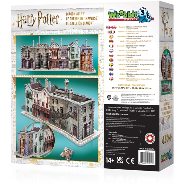 Wrebbit 3D Pussel Harry Potter Diagon Alley (Bild 5 av 5)