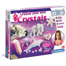 1 set - Clementoni Create Your Own Crystals