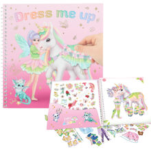 Ylvi Dress Me Up Stickersbok Rosa